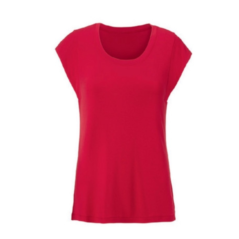CAbi Blaze Tee – Red Style #5560 (Size Large)